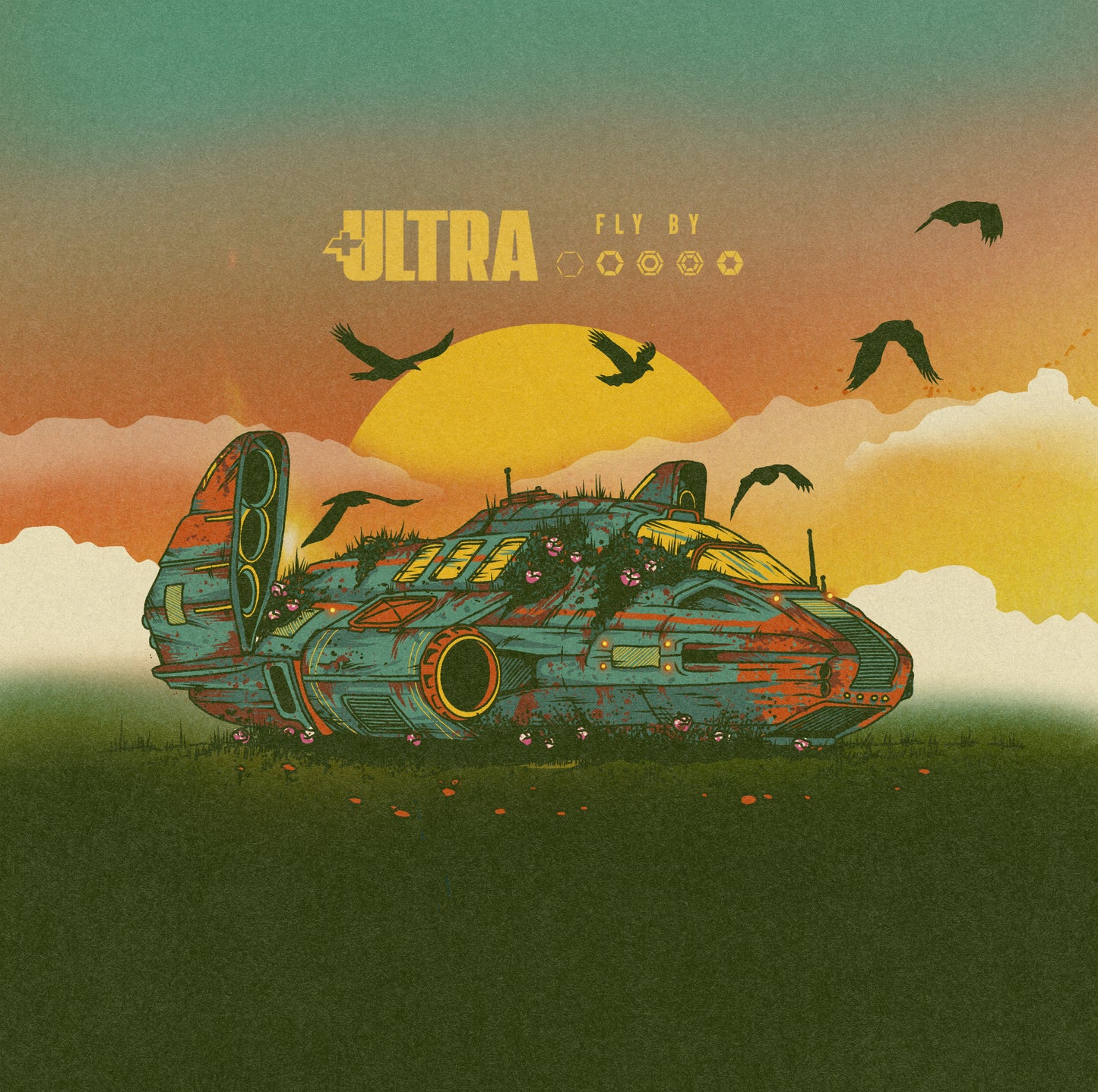 "Fly By" Single Art +Ultra Poster